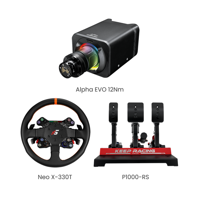 Simagic – Alpha EVO 12nm Wheel Base (BUNDLE & SAVE)