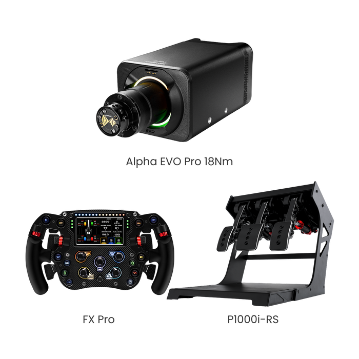 Simagic – Alpha EVO Pro 18nm Wheel Base (BUNDLE & SAVE)