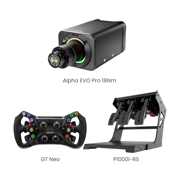 Simagic – Alpha EVO Pro 18nm Wheel Base (BUNDLE & SAVE)