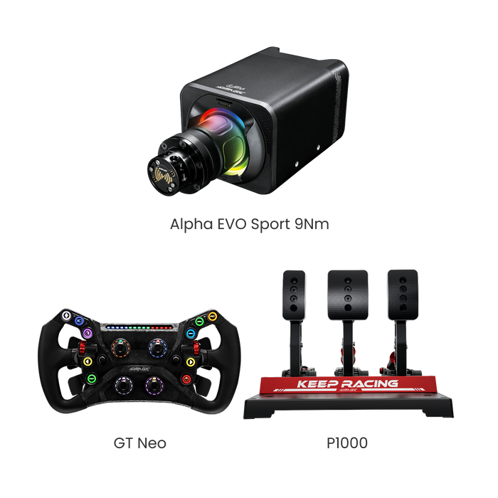 Simagic – Alpha EVO Sport 9nm Wheel Base (BUNDLE & SAVE)