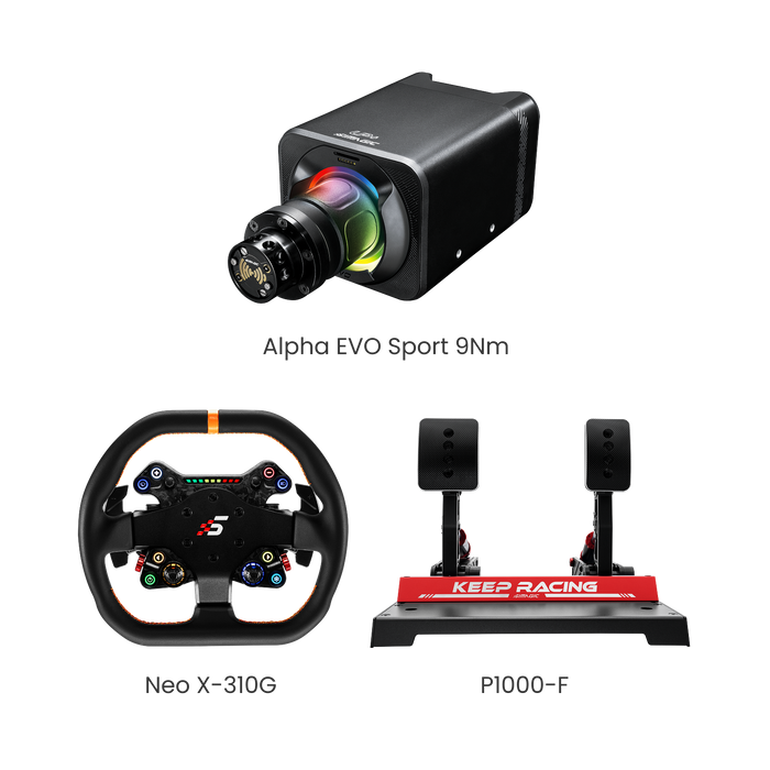 Simagic – Alpha EVO Sport 9nm Wheel Base (BUNDLE & SAVE)