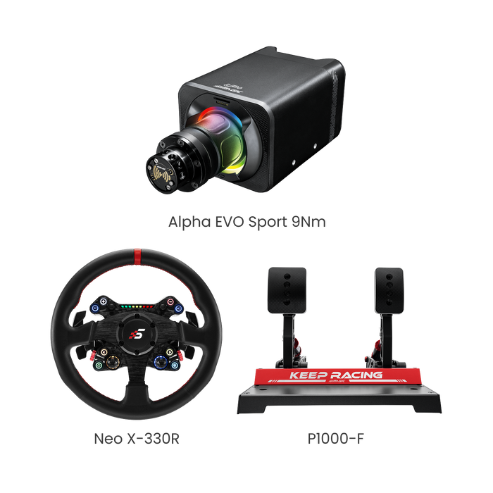 Simagic – Alpha EVO Sport 9nm Wheel Base (BUNDLE & SAVE)