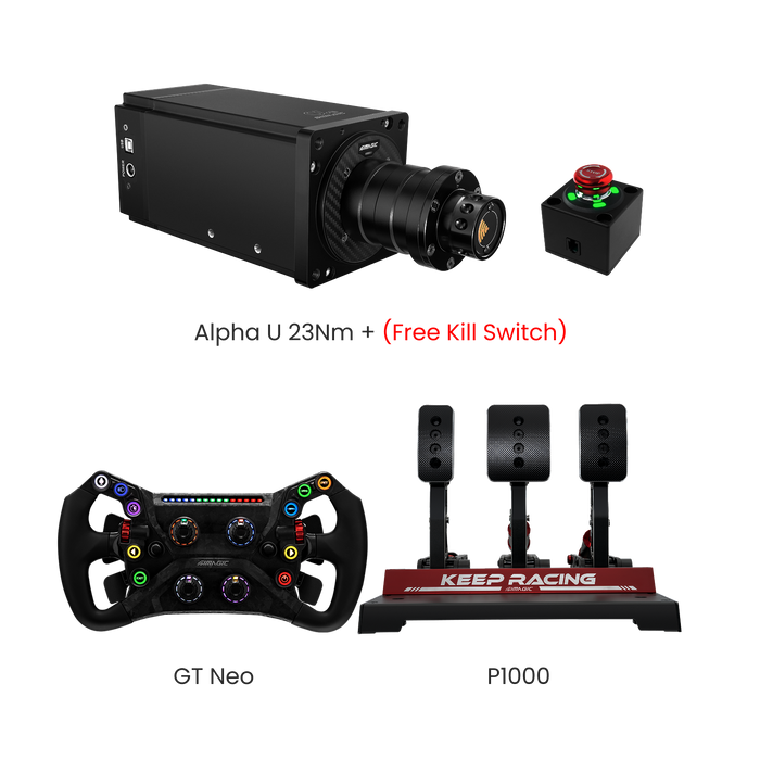 Simagic - Alpha Ultimate 23nm Wheel Base (BUNDLE & SAVE)