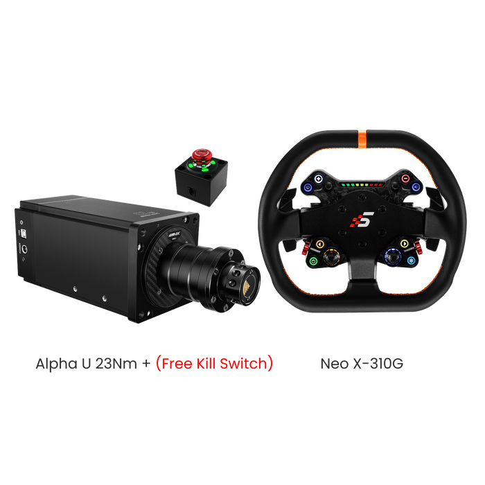 Simagic - Alpha Ultimate 23nm Wheel Base (BUNDLE & SAVE)