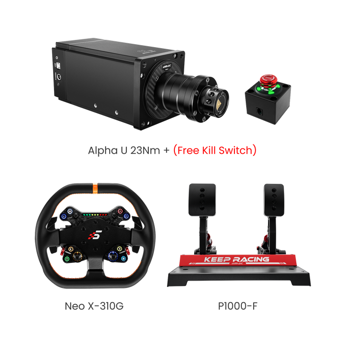 Simagic - Alpha Ultimate 23nm Wheel Base (BUNDLE & SAVE)