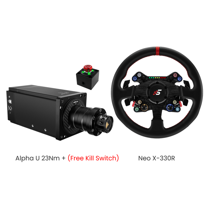 Simagic - Alpha Ultimate 23nm Wheel Base (BUNDLE & SAVE)