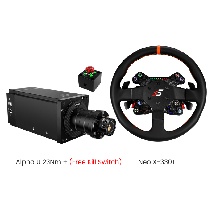 Simagic - Alpha Ultimate 23nm Wheel Base (BUNDLE & SAVE)