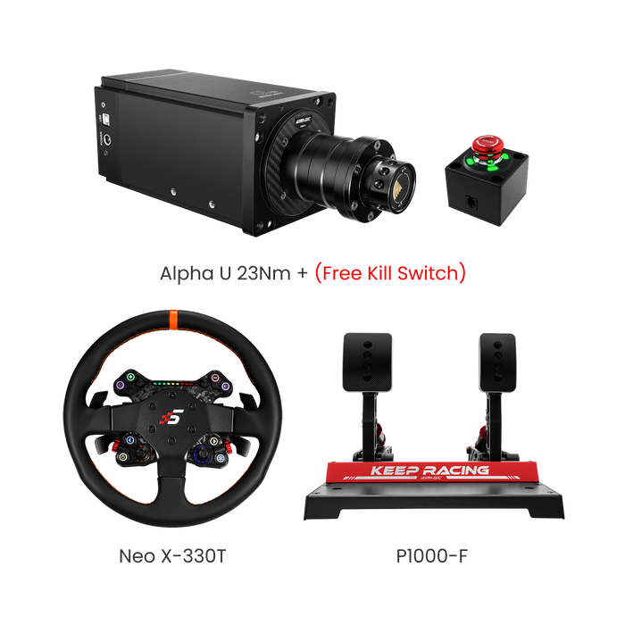Simagic - Alpha Ultimate 23nm Wheel Base (BUNDLE & SAVE)