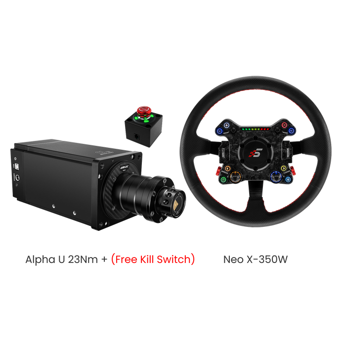 Simagic - Alpha Ultimate 23nm Wheel Base (BUNDLE & SAVE)