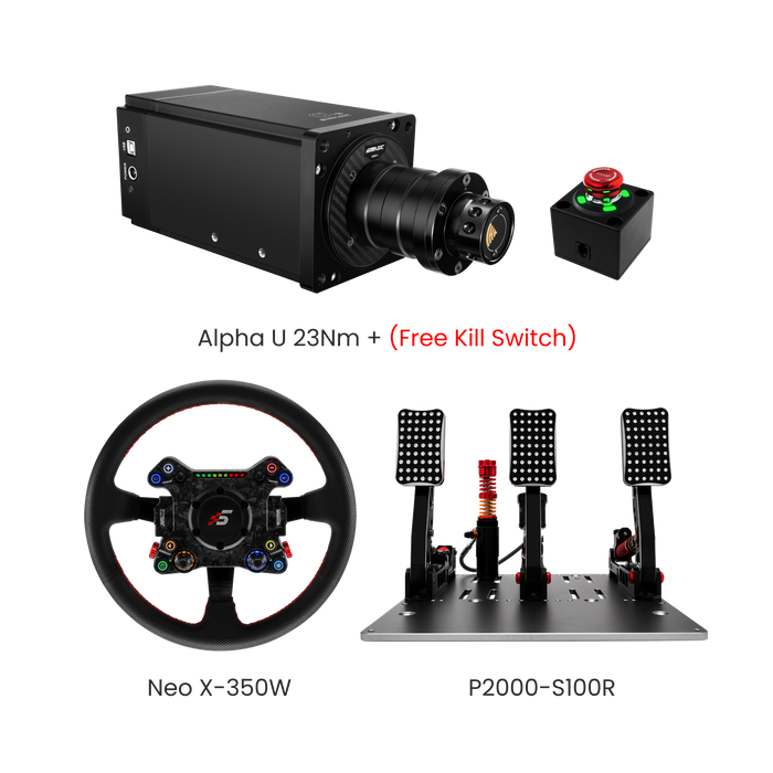 Simagic - Alpha Ultimate 23nm Wheel Base (BUNDLE & SAVE)