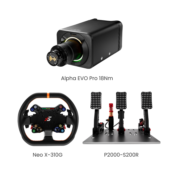 Simagic – Alpha EVO Pro 18nm Wheel Base (BUNDLE & SAVE)