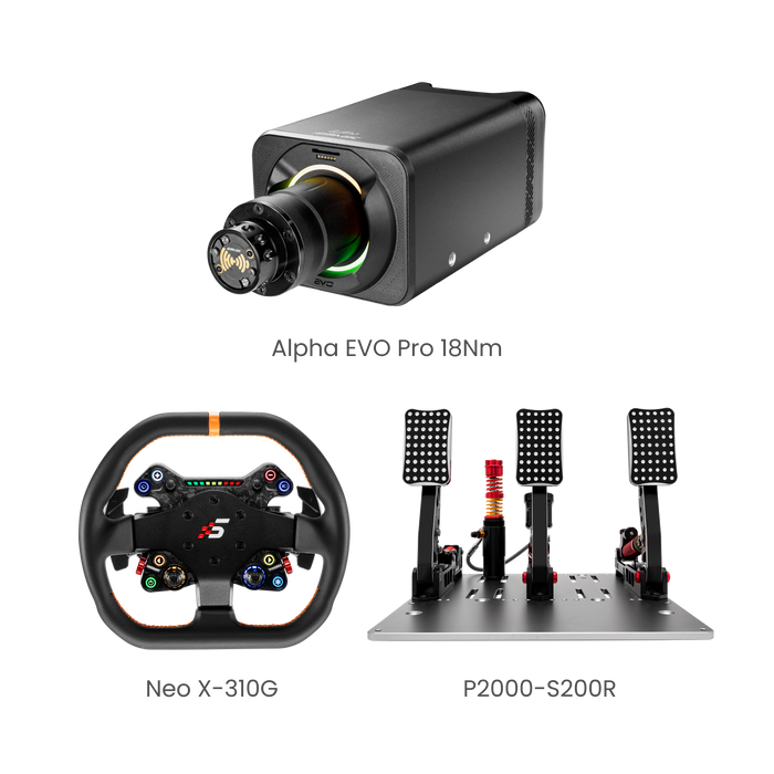 Simagic – Alpha EVO Pro 18nm Wheel Base (BUNDLE & SAVE)