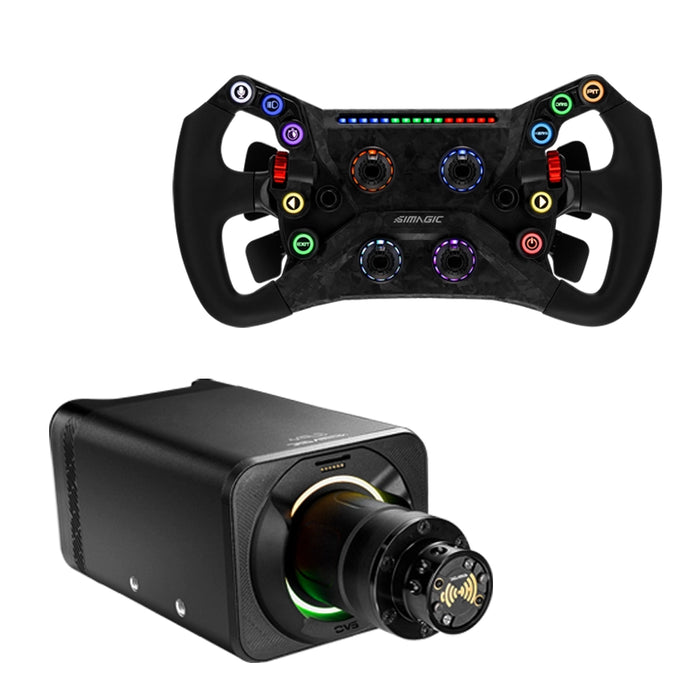 Simagic – Alpha EVO Pro 18nm Wheel Base (BUNDLE & SAVE) — Simshop Simagic – Alpha EVO Pro 18nm Wheel Base (BUNDLE & SAVE) — Simshop